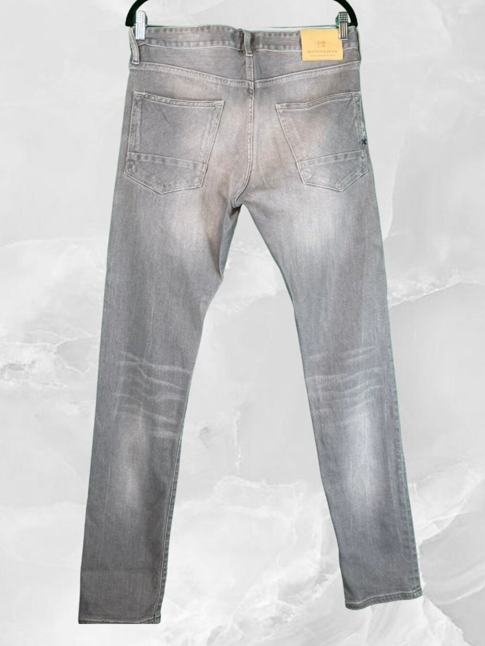 Scotch & Soda Grey washed Jeans-Ralston - Picture 2 of 8